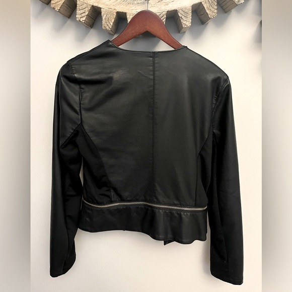 Dynamite Vegan Leather Jacket - Picture 2 of 2